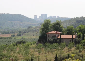 Dağ taş inşaat olmaya başladı