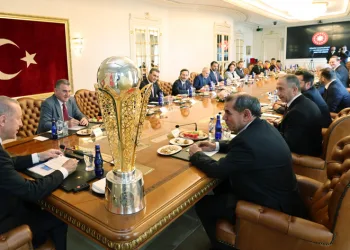 Erdoğan, Galatasaray heyetini kabul etti