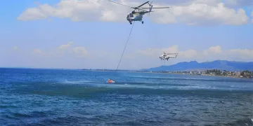 İzmir Dikili’de yangın