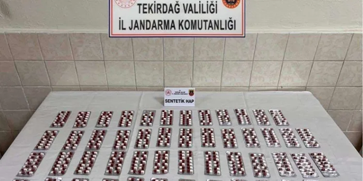Tekirdağ’da uyuşturucu operasyonu