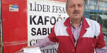 Esnafından fıstık satışı için akılcı çözüm