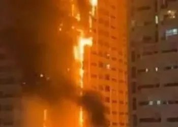 BAE’de çok katlı binada yangın