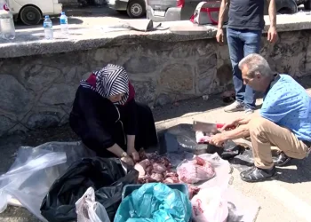 Kadınlar eşlerine taş çıkardı