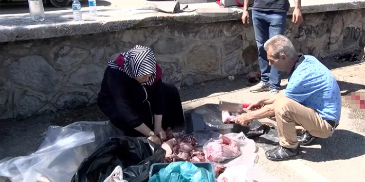 Kadınlar eşlerine taş çıkardı