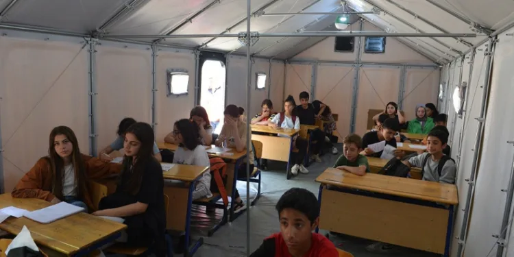 Depremzede öğrenciler LGS’den tam puan bekliyor