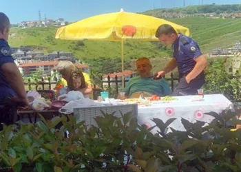 Bayram kahvaltısı yaparken dehşeti yaşadılar