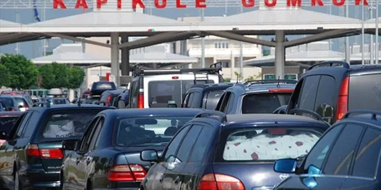 Gurbetçiler memleket yolunda