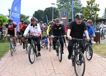 Dünya Bisiklet Günü’nde pedal çevirdiler