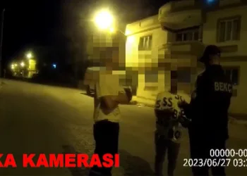 Bekçiler asayiş uygulaması yaptı