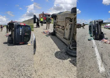 Trafik kazası; 1 çocuk öldü, 6 kişi yaralandı