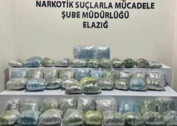 Elazığ’da uyuşturucu ele geçirildi