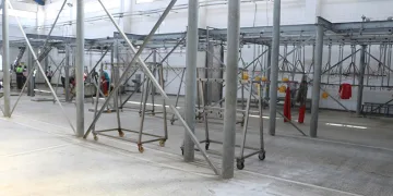 Enkaz kentte mezbahaneler boş kaldı