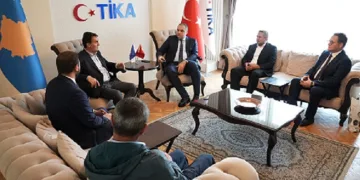 Başkan Dündar’dan Kosova’da ziyaretler