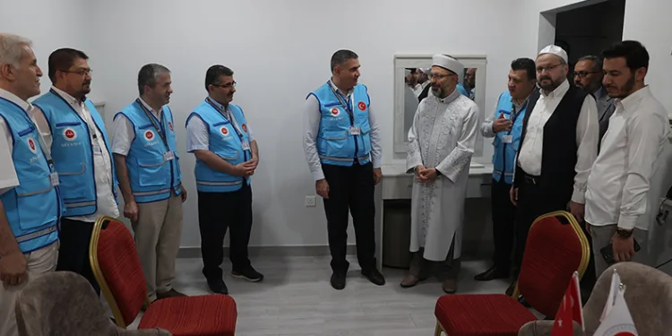 Hacı adaylarına kesintisiz sağlık hizmeti
