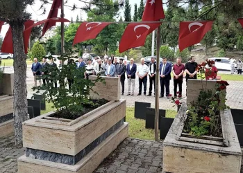Şehitler için Kuran-ı Kerim okunup dua edildi