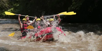 Marmara’daki rafting parkuru yaz sezonuna hazır