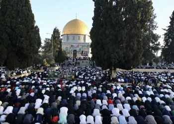 Mescid-i Aksa’da bayram namazı