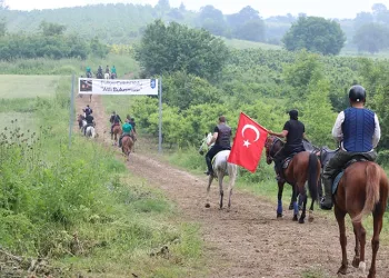 Evliya Çelebi Yolu atlarla yeniden keşfedildi