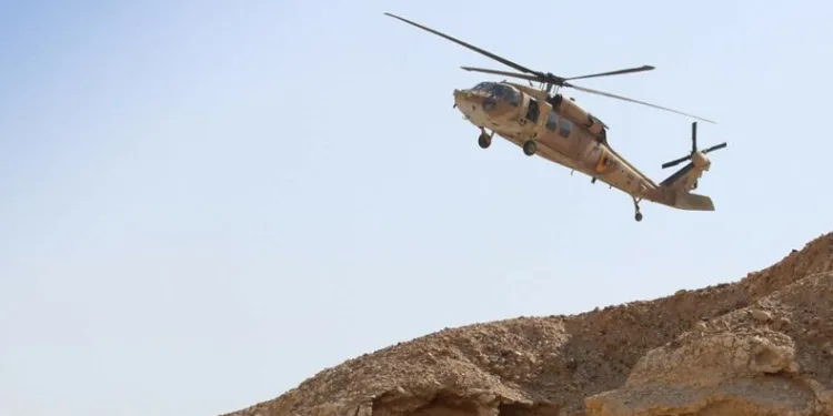 Filistin’e helikopterli saldırı