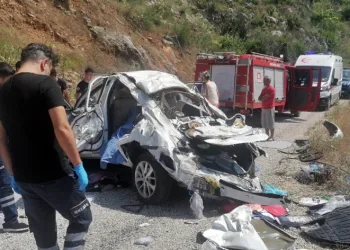 Antalya’da feci kaza