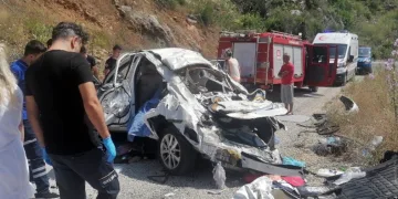 Antalya’da feci kaza