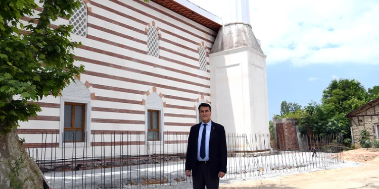 İzvat Camii’nde çalışmalar artık bitti