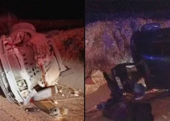 Kadın polis memurları kaza yaptı