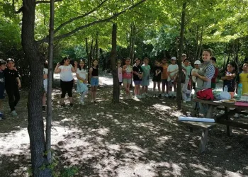Öğrencilere doğa eğitimi