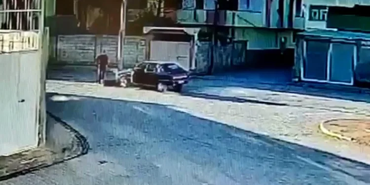 Akıllara durgunluk veren kaza