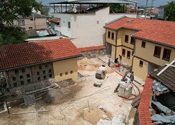 Doğal peteklerden oluşan 100 yıllık arı evi