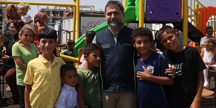 Konteyner kentte hüzünlü Kurban Bayramı