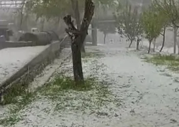 Haziran ayında etkili olan dolu yağışı