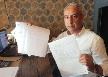 Bursa’da 22 kuruşluk icra şoku