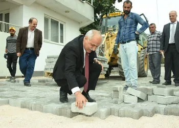 Yenişehir’e 500 bin metre parke taşı yapıldı
