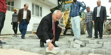 Yenişehir’e 500 bin metre parke taşı yapıldı