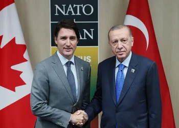 Cumhurbaşkanı Erdoğan, Trudeau ile görüştü