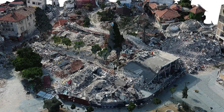 Lazerle 207 milyon nokta ölçümü