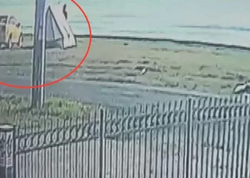 15 bin TL’lik çadırın çalınma anı kamerada