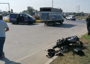 Bayram öncesi aldığı motosikletle ölüme gitti