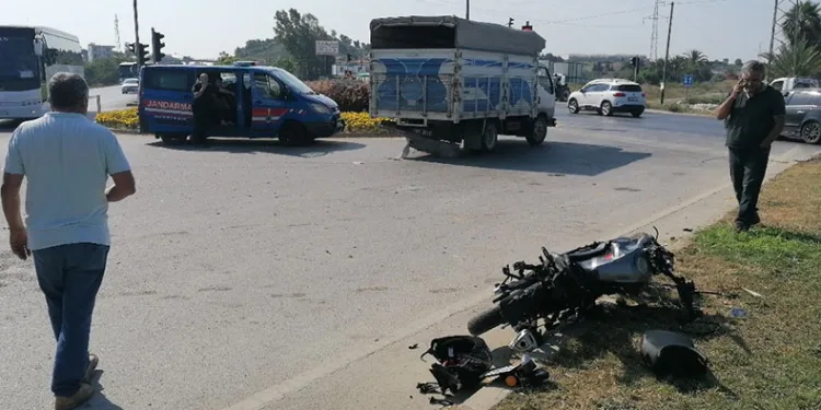Bayram öncesi aldığı motosikletle ölüme gitti