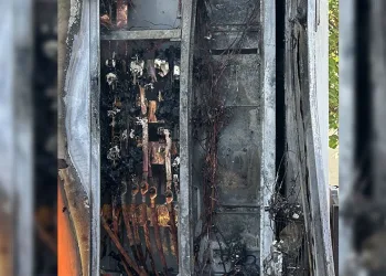 Mobil trafo yangını korkuttu