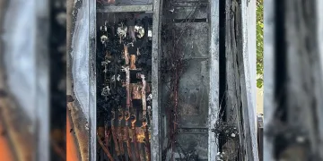 Mobil trafo yangını korkuttu