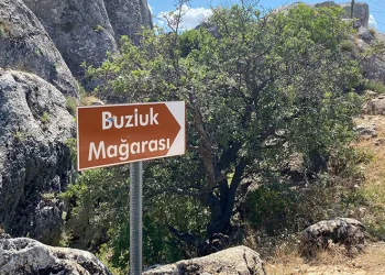 Bu mağarada soğuktan dayanılmıyor
