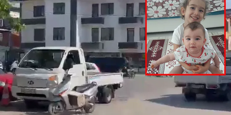 Kamyonetin altında kalan çocuk hayatını kaybetti