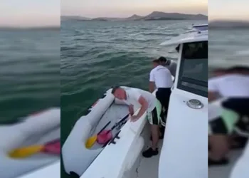 Barajda mahsur kalan vatandaşı jandarma kurtardı