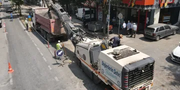 Teyyareci Mehmet Ali Caddesi yenileniyor