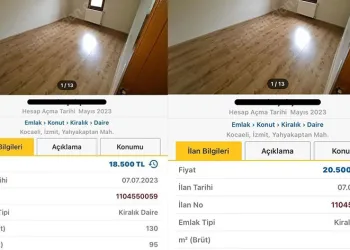 Aynı ev, iki farklı fiyat
