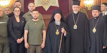 Zelenski, Bartholomeos’u ziyaret etti