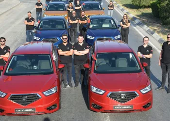 Milli ve yerli otomobil GÜNSEL KKTC’de tanıtıldı