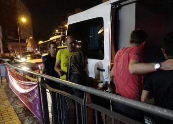 Taksim’de dilenci operasyonu